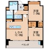 名古屋市営地下鉄桜通線/高岳駅 徒歩9分 12階 築7年 2LDKの間取り