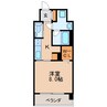 名古屋市営地下鉄桜通線/高岳駅 徒歩9分 4階 築7年 1Kの間取り