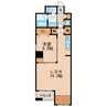 名古屋市営地下鉄名城線/久屋大通駅 徒歩9分 2階 築14年 1LDKの間取り