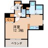 名古屋市営地下鉄名城線/久屋大通駅 徒歩7分 8階 築20年 1Rの間取り