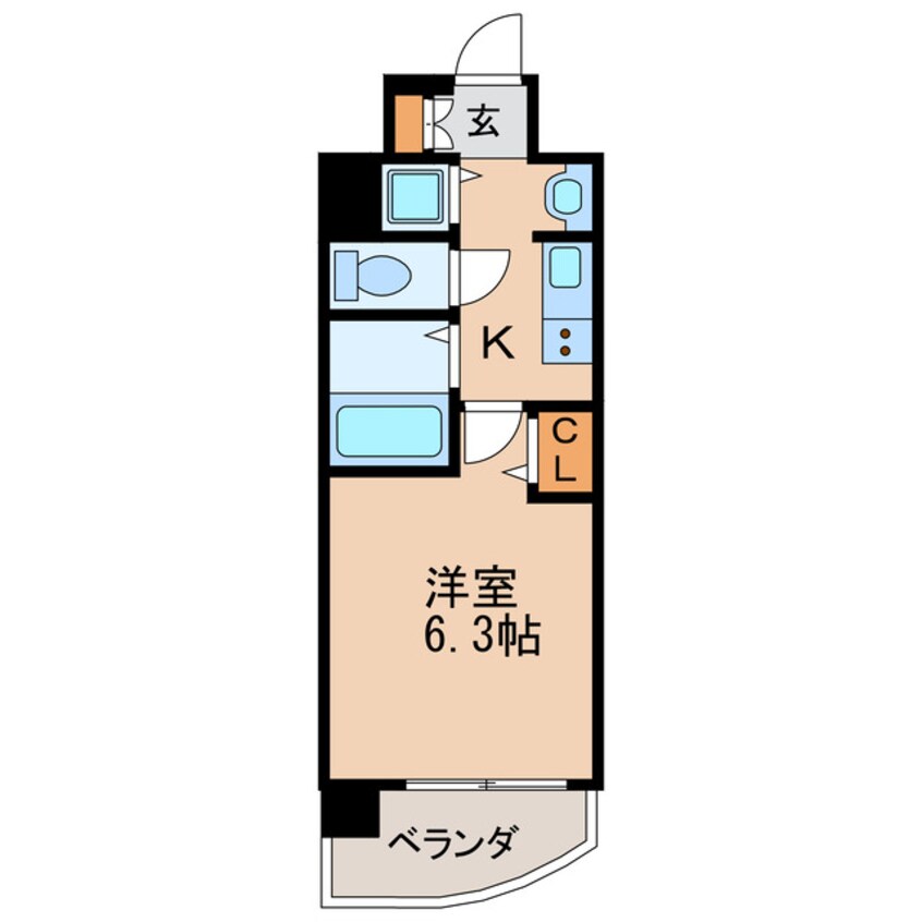 間取図 プレサンス桜通グレイス