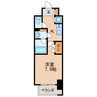 コンフォート新栄 1Kの間取り