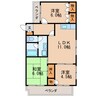 名古屋市営地下鉄東山線/新栄町駅 徒歩3分 9階 築43年 3LDKの間取り