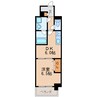 名古屋市営地下鉄桜通線/高岳駅 徒歩6分 6階 築7年 1DKの間取り