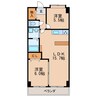 名古屋市営地下鉄桜通線/高岳駅 徒歩9分 8階 築39年 2LDKの間取り