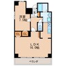 名古屋市営地下鉄名城線/久屋大通駅 徒歩6分 7階 築19年 1LDKの間取り