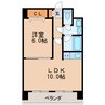 新丸の内ビル 1LDKの間取り