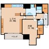 名古屋市営地下鉄名城線/久屋大通駅 徒歩2分 13階 築10年 1LDKの間取り