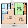 名古屋市営地下鉄名城線/久屋大通駅 徒歩5分 4階 築49年 2LDKの間取り
