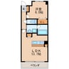 名古屋市営地下鉄鶴舞線/丸の内駅 徒歩4分 10階 築7年 1LDKの間取り