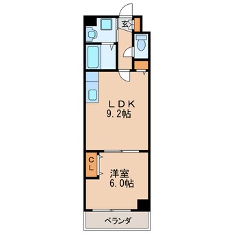 間取図 パレスT新栄