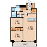 名古屋市営地下鉄鶴舞線/鶴舞駅 徒歩9分 9階 築7年 2LDKの間取り