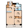 名古屋市営地下鉄鶴舞線/鶴舞駅 徒歩9分 9階 築7年 2LDKの間取り