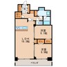 名古屋市営地下鉄鶴舞線/鶴舞駅 徒歩9分 12階 築7年 2LDKの間取り