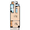 名古屋市営地下鉄鶴舞線/鶴舞駅 徒歩9分 2階 築7年 1LDKの間取り