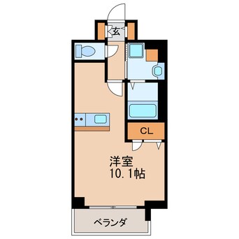 間取図 プレサンス丸の内レジデンスⅡ