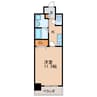 名古屋市営地下鉄桜通線/丸の内駅 徒歩4分 5階 築19年 1Kの間取り