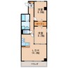 ラヴィータ泉 2LDKの間取り