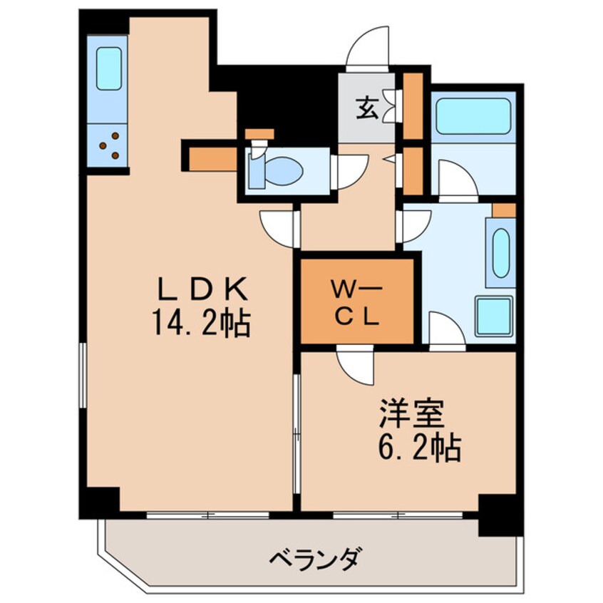 間取図 プレサンス桜通り葵