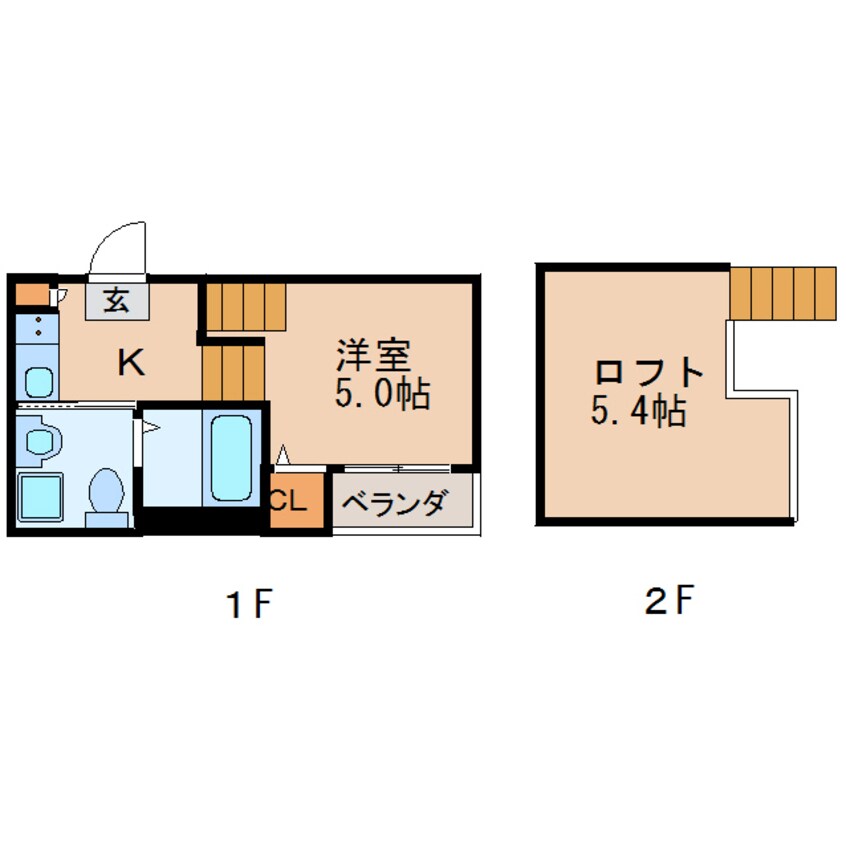 間取図 VILLETTA栄