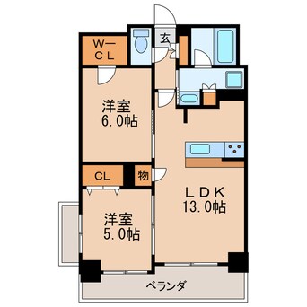 間取図 プレサンスロジェ葵