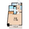 コスモナーレ千種 1Kの間取り