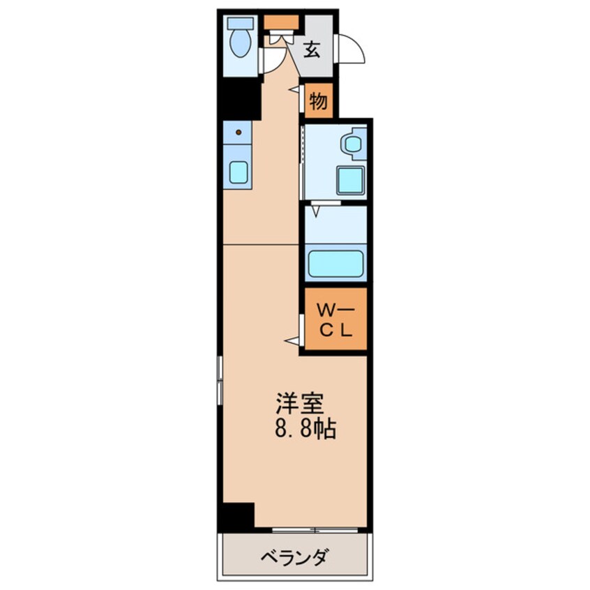 間取図 丸の内エンブルコート