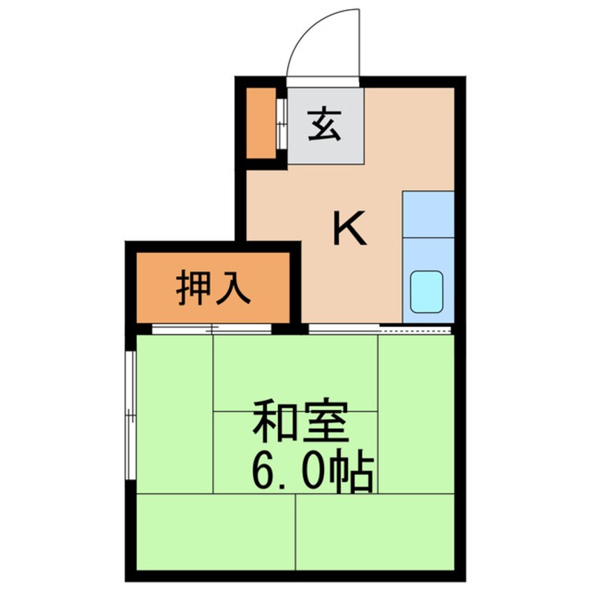 間取図 コスモスビル