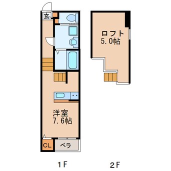 間取図 Moon Park 千種