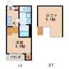 名古屋市営地下鉄桜通線/車道駅 徒歩10分 2階 築10年 1Kの間取り