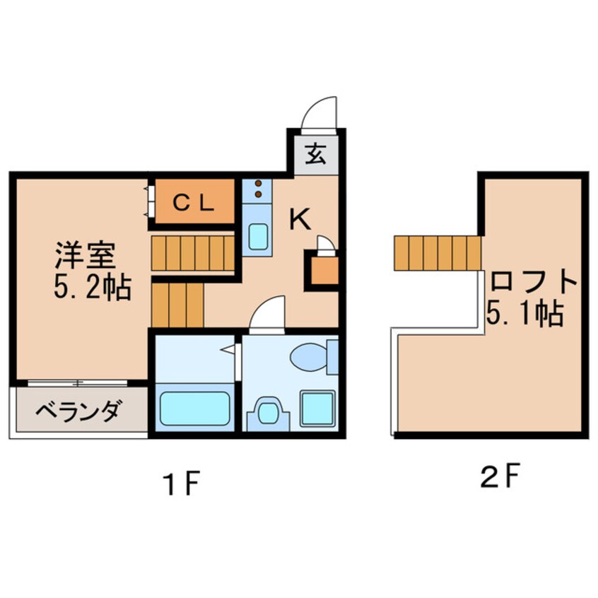 間取図 名古屋市営地下鉄東山線/新栄町駅 徒歩7分 2階 築6年
