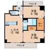 名古屋市営地下鉄桜通線/高岳駅 徒歩7分 2階 築10年 2LDKの間取り