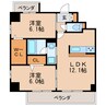 名古屋市営地下鉄桜通線/高岳駅 徒歩7分 2階 築9年 2LDKの間取り