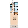 名鉄瀬戸線/尼ケ坂駅 徒歩5分 1階 築7年 1Kの間取り