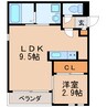 名鉄瀬戸線/清水駅 徒歩5分 1階 築7年 1LDKの間取り