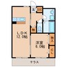 名古屋市営地下鉄名城線/名城公園駅 徒歩4分 1階 築14年 1LDKの間取り