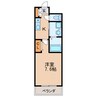 名鉄瀬戸線/尼ケ坂駅 徒歩6分 3階 築14年 1Kの間取り