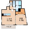 名古屋市営地下鉄桜通線/高岳駅 徒歩5分 5階 築7年 1LDKの間取り