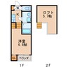名鉄瀬戸線/清水駅 徒歩8分 1階 築7年 1Kの間取り