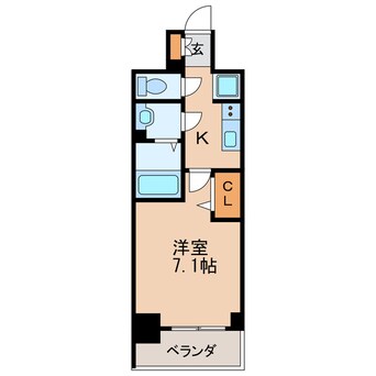 間取図 プレサンス桜通ベルノ