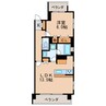 名鉄瀬戸線/清水駅 徒歩6分 3階 築6年 1LDKの間取り