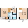 Cathbharr 車道 1Kの間取り