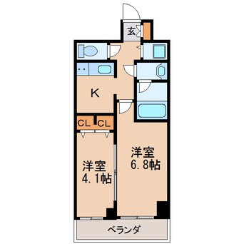 間取図 セイワパレス丸の内駅前プレミア