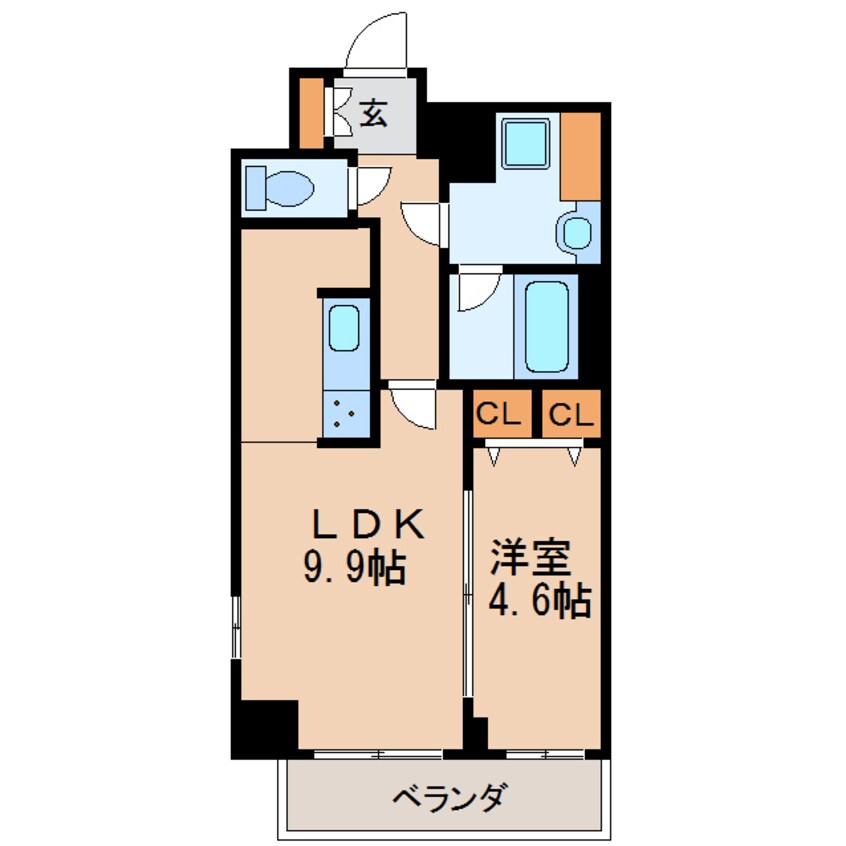 間取図 セイワパレス丸の内駅前プレミア