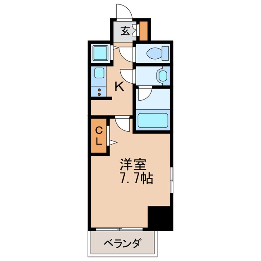 間取図 セイワパレス丸の内駅前プレミア