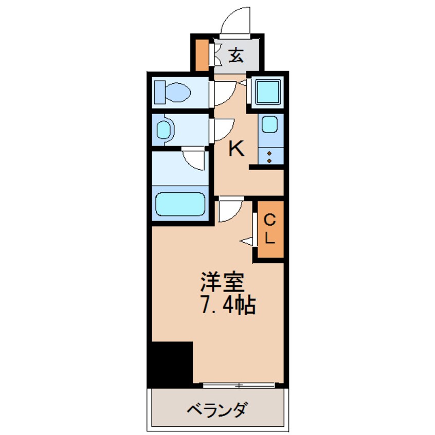 間取図 名古屋市営地下鉄桜通線/丸の内駅 徒歩1分 11階 築6年