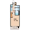 名古屋市営地下鉄名城線/久屋大通駅 徒歩5分 2階 築6年 1Kの間取り