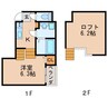 名古屋市営地下鉄東山線/新栄町駅 徒歩11分 1階 築10年 1Kの間取り