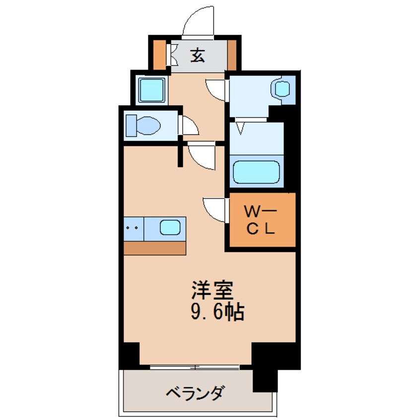 間取図 プレサンス広小路通 葵