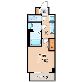 間取図 プレサンス広小路通 葵